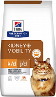 Hill's Prescription Diet k/d + Mobility Feline с курицей, 1.5 кг