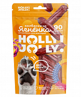 Holly Jolly Колбаски из ягнëнка Лакомство для собак всех пород, 90 гр