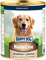 Happy Dog Natur Line Ягнёнок с рисом для собак, 970 гр