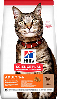 Hill's Science Plan Adult для взрослых кошек с ягнёнком