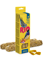 RIO Палочки для волнистых попугаев и экзотов с мёдом (40 гр*2 шт)