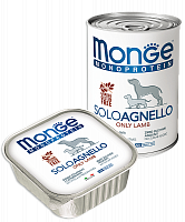 Monge Dog Monoproteico Паштет из мяса ягнёнка