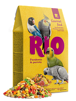 RIO Гурмэ Корм для средних и крупных попугаев, 250 гр