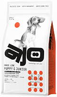 AJO Basic Line Puppy & Junior Для щенков и молодых собак средних и крупных пород с индейкой и гречкой
