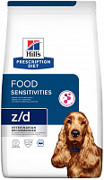 Hill's Prescription Diet z/d Food Sensitivities Для собак с пищевой аллергией