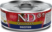 Farmina N&D Quinoa Wet Cat Digestion с ягнёнком, 70 гр