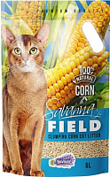 Savanna FIELD CORN Растительный комкующийся наполнитель с ароматом лаванды, 6 л