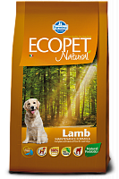 Ecopet Natural Adult Lamb Medium с ягнёнком
