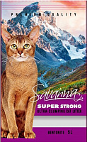 Savanna SUPER STRONG Комкующийся бентонитовый наполнитель без ароматизатора