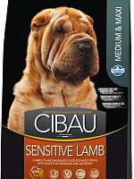 Cibau Adult Medium & Maxi Sensitive Lamb с ягнёнком