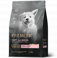 Premier Puppy All Breeds Свежее мясо индейки для щенков всех пород с 3 недель, беременных и кормящих собак