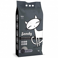 Sandy Active Carbon Комкующийся наполнитель с активированным углём, 10 кг (8.64 л)