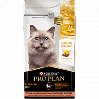 Purina Pro Plan Nature Elements Derma Care для взрослых кошек с лососем и льняным маслом