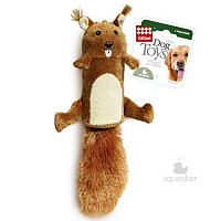 GiGwi Dog Toys Белка с большой пищалкой, 32 см (арт.75015)