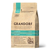 Grandorf Cat Adult Indoor Для взрослых кошек с нормальной активностью 4 вида мяса