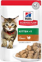 Hill's Science Plan Feline Pouch Kitten Turkey с индейкой, 85 гр