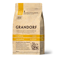 Grandorf Cat Adult Sterilised Для взрослых стерилизованных или пожилых кошек 4 вида мяса