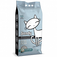 Sandy Marseille Soap Комкующийся наполнитель с ароматом марсельского мыла, 10 кг (8.64 л)