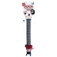 GiGwi Crunchy Neck Кот с хрустящей шеей и пищалкой, 28 см (арт.75413)