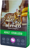 MR. BUFFALO Adult Sterilized Cat с индейкой
