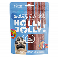 Holly Jolly Нарезка из говядины Лакомство для собак мелких пород, 60 гр