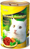 Ночной охотник Курица нежный паштет, 415 гр