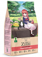 Zillii Light/Sterilized Индейка с уткой для взрослых кошек страдающих лишним весом и стерилизованных