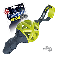 GiGwi Dinoball Edge Динобол Т-рекс с ручкой для перетягивания, 8 см (арт.75428)