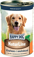 Happy Dog Natur Line Ягнёнок с индейкой для собак, 410 гр