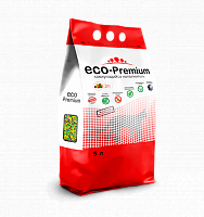 ECO-Premium ТУТТИ-ФРУТТИ Комкующийся древесный наполнитель с ароматом фруктов