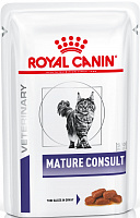 Royal Canin Veterinary Diet Pouch Mature Consult Feline, 85 гр