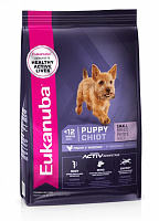 Eukanuba Puppy Small Breed для щенков мелких пород с птицей