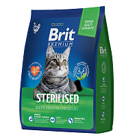 Brit Premium Cat Sterilised с курицей для стерилизованных кошек