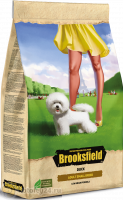 Brooksfield Low Grain Adult Small Breed Dog с уткой и рисом