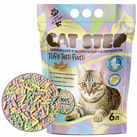 Cat Step Tofu Tutti Frutti Растительный комкующийся наполнитель
