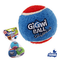 GiGwi Ball Originals 3 Мяча с пищалкой, 4.8 см (арт.75339)