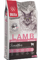Blitz Sensitive Adult Cat с ягнёнком