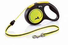 Flexi New Neon XS (трос) 3 м поводок-рулетка для животных до 8 кг