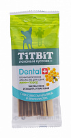 TitBit Dental+ Снек с мясом кролика для собак миниатюрных пород, 25 гр