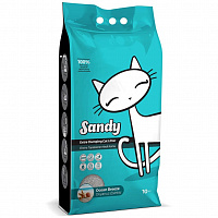 Sandy Ocean Breeze Комкующийся наполнитель с ароматом океанского бриза, 10 кг (8.64 л)