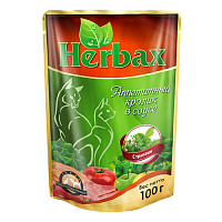 Herbax Аппетитный кролик в соусе с травами, 100 гр