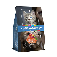 Marly&Molly Kitten с лососем для котят