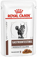 Royal Canin Veterinary Diet Pouch Gastrointestinal Moderate Calorie Feline в соусе, 85 г
