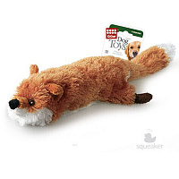 GiGwi Dog Toys Лиса с бутылкой и пищалкой, 63 см (арт.75016)