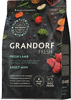 Grandorf Fresh Adult Mini для мелких собак с ягненком