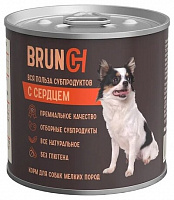 BRUNCH Влажный корм для собак мелких пород с сердцем, 240 гр