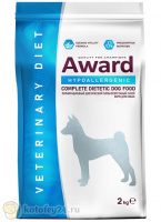 AWARD HYPOALLERGENIC для взрослых собак при аллергии или пищевой непереносимости