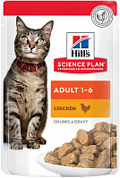 Hill's Science Plan Feline Pouch Adult Chicken с курицей, 85 гр