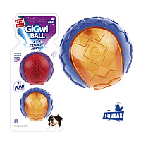 GiGwi Ball 2 Мяча с пищалкой, 8 см (арт.75336)