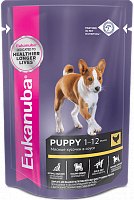Eukanuba Влажный корм для щенков всех пород из курицы в соусе, 85 г